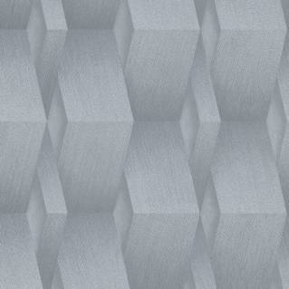 Vliestapete Guido Maria Kretschmer 3D- Optik grau, silber